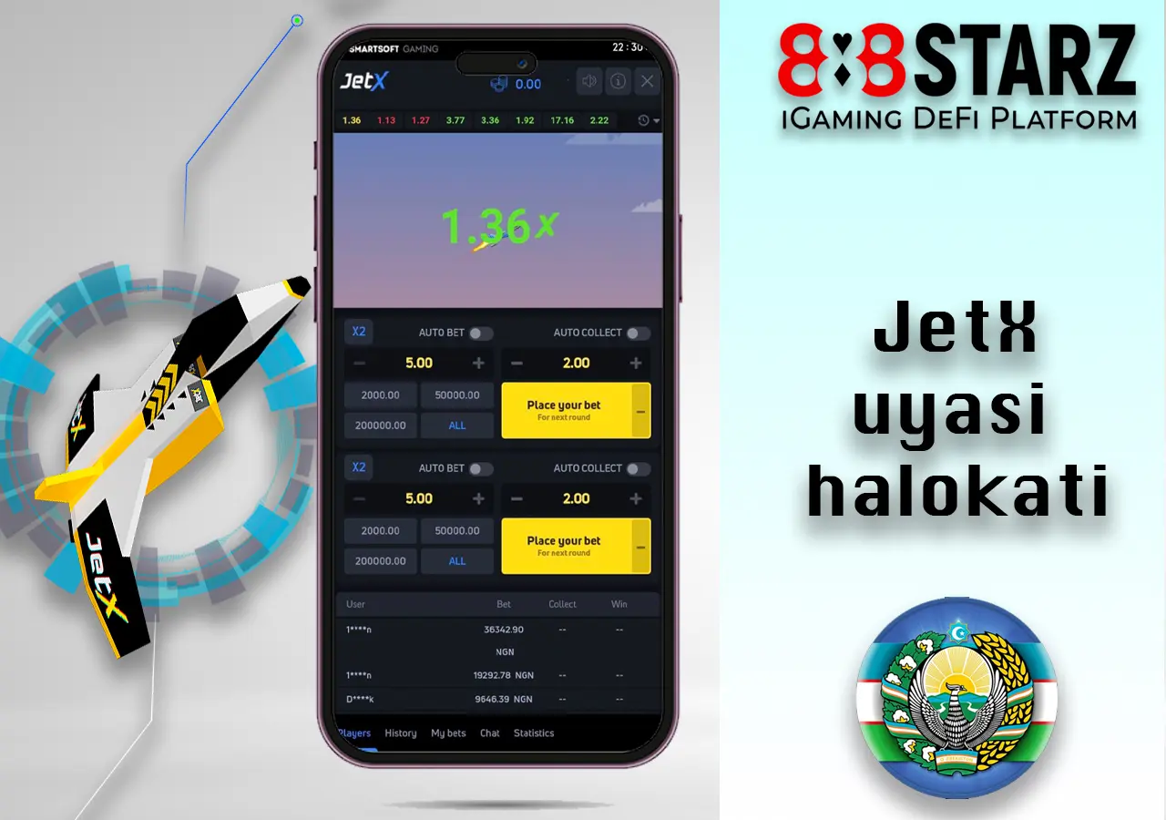 JetX halokat uyasi