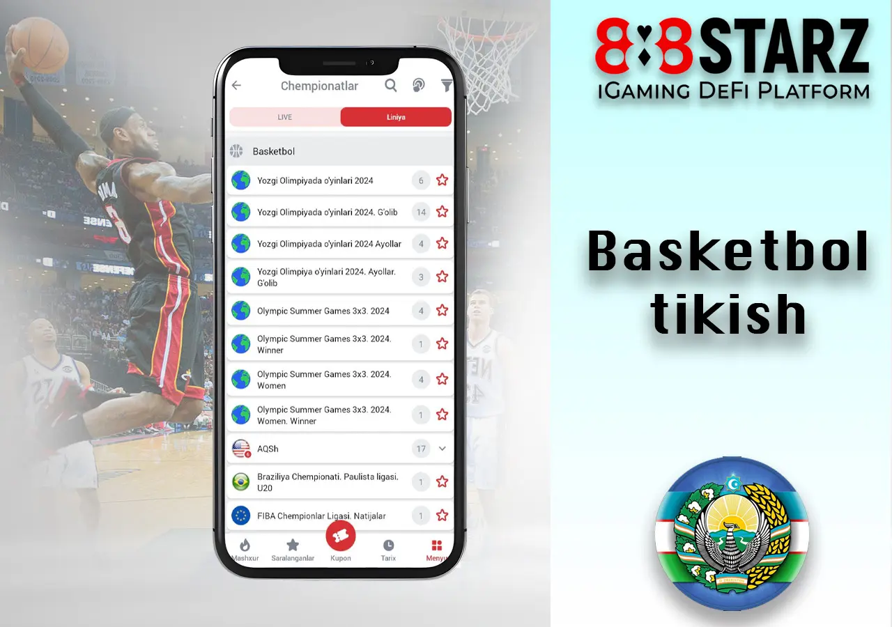 Basketbol bo'yicha sport tikish