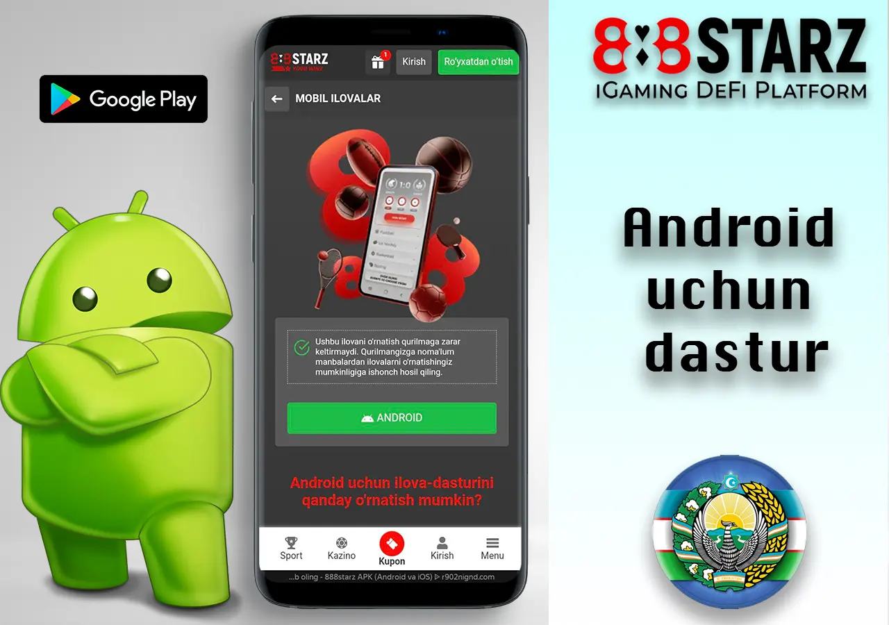 Ilovani Android-ga yuklab olish bo'yicha qo'llanma