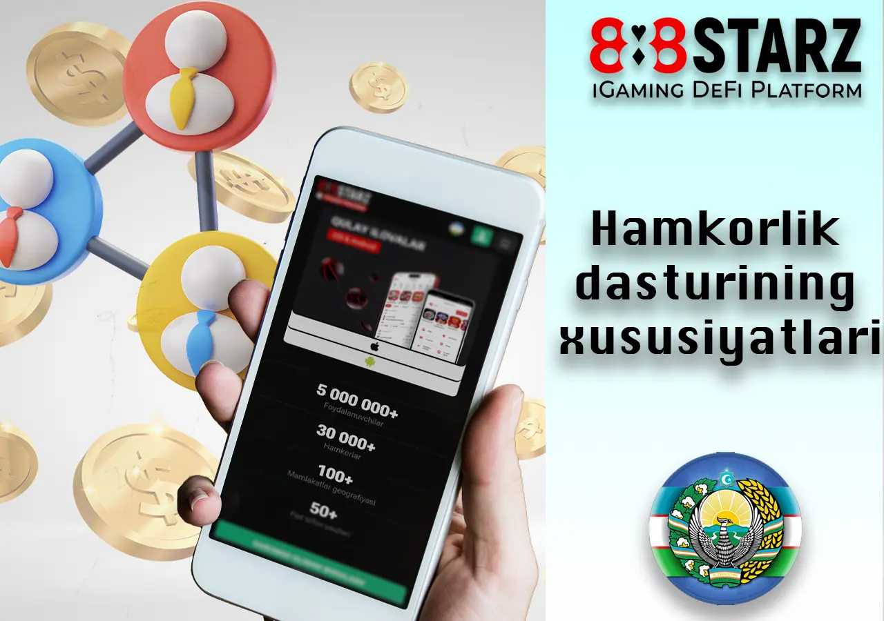 888starz Partners sheriklik dasturining asosiy xususiyatlari