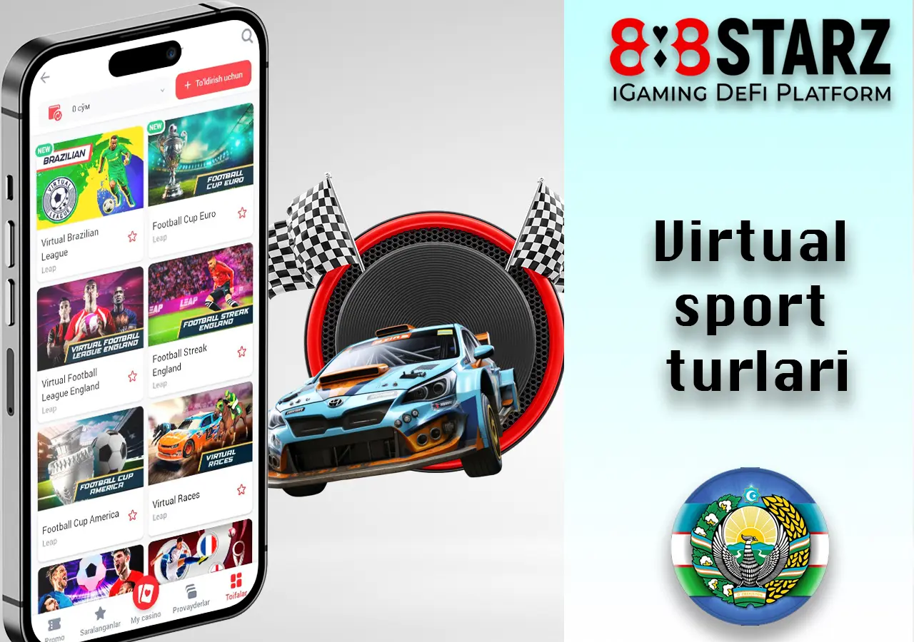 Virtual sport muxlislari uchun garovlar