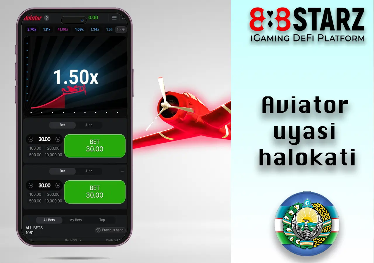 Halokat uyasi 888starz Aviator